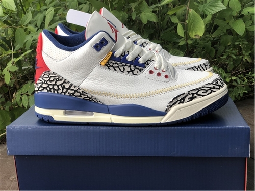 Original version_ Jordan 3 Retro UN Alliance_ white and blue color_ number DH3434 112_ full code shipment 36 --- 45-72577258